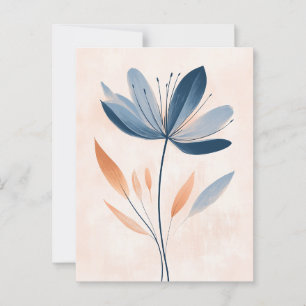 Carte Postale Pastel Flora dans la douceur #104