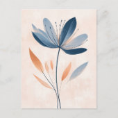 Carte Postale Pastel Flora dans la douceur #104 (Devant)