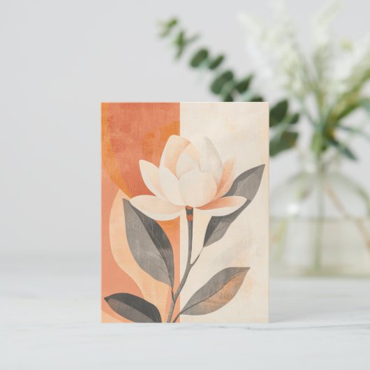 Carte Postale Pastel Flora dans la douceur #106 (Debout devant)