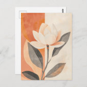 Carte Postale Pastel Flora dans la douceur #106 (Devant / Derrière)