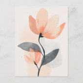 Carte Postale Pastel Flora dans la douceur #111 (Devant)