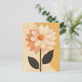 Carte Postale Pastel Flora dans la moelleux #090 (Debout devant)