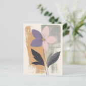 Carte Postale Pastel Flora dans la moelleux #092 (Debout devant)