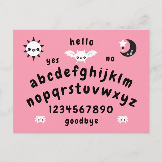 Carte Postale Pastel Goth Mystical Talboard (Devant)