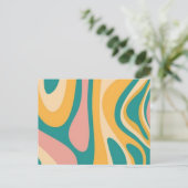 Carte Postale Pastel Inspirées des Années 70 (Debout devant)