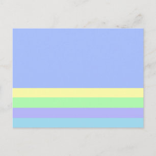 Carte Postale Pastel Lavender bleu