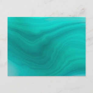 Carte Postale Pastel Light Turquoise Nature Abstraite