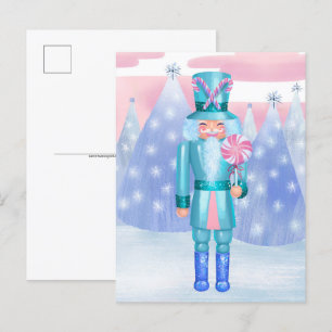 Carte Postale Pastel Nutcracker Candy King