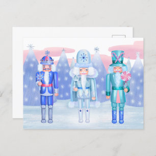 Carte Postale Pastel Nutcracker Kings