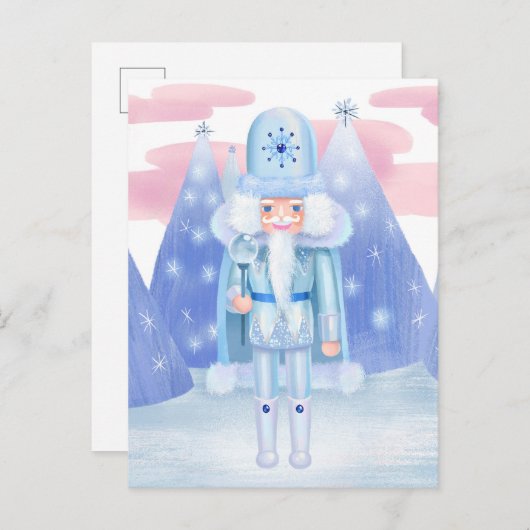 Carte Postale Pastel Nutcracker Winter King (Devant / Derrière)