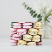 Carte Postale Pastel Paris Macarons (Debout devant)