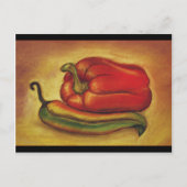 Carte Postale Pastel Peppers (Devant)