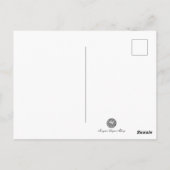 Carte Postale Pastel Pink Art Déco années 1920 Illustration de m (Dos)