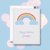 Carte Postale Pastel Rainbow