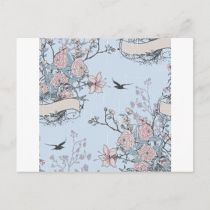 Carte Postale pastel shabby chic