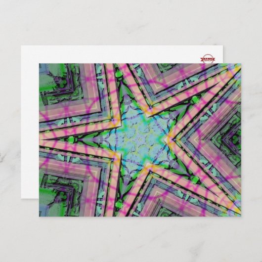 Carte postale Pastel Star (Devant / Derrière)