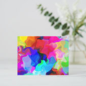 Carte Postale Pastel Swirls (Debout devant)