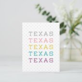 Carte Postale Pastel Texas, Texas (Debout devant)