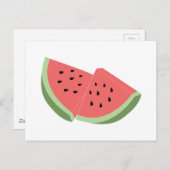 Carte Postale Pastèque (Devant / Derrière)