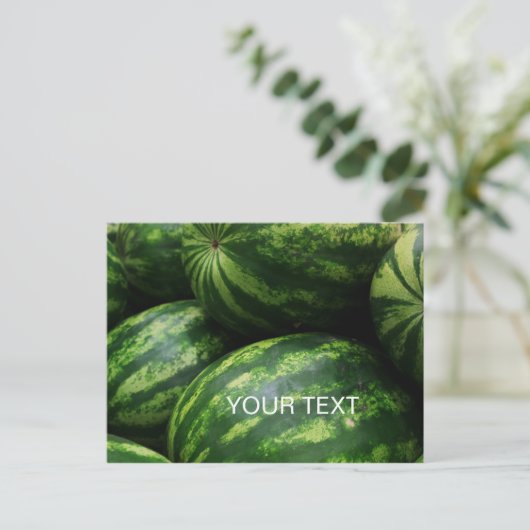 Carte Postale Pastèque (Debout devant)