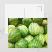 Carte postale pastèque (Devant / Derrière)