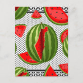 Carte Postale Pastèque Palestine - Slice (Devant)