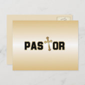 Carte Postale Pasteur (Devant / Derrière)