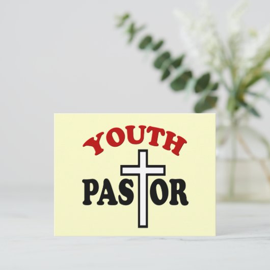 Carte Postale Pasteur jeunesse (Debout devant)