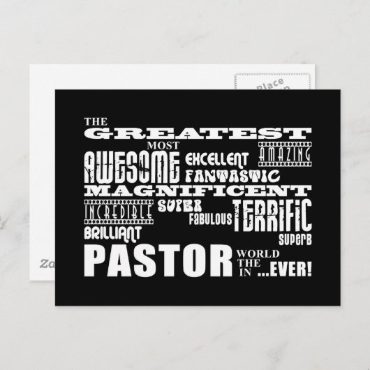 Carte Postale Pasteurs : Meilleur Pasteur (Devant / Derrière)