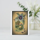 Carte Postale Pastorale de pensée victorienne (Debout devant)