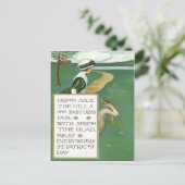 Carte Postale Pasture irlandaise de chèvre (Debout devant)