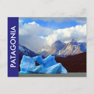 Carte Postale patagonia lago grey