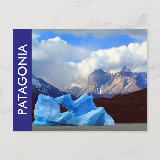 Carte Postale patagonia lago grey (Devant)