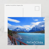 Carte postale Patagonie Chili (Devant / Derrière)