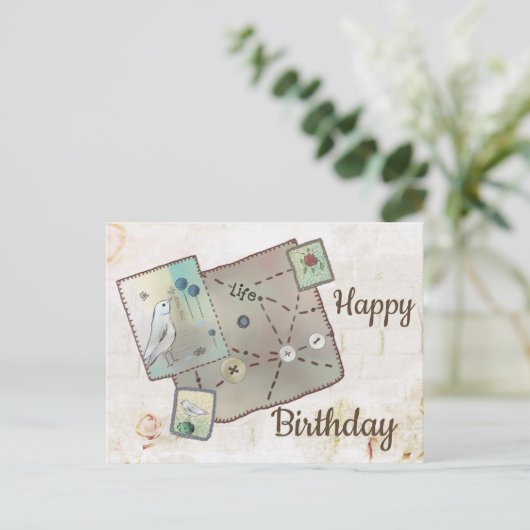 Carte Postale Patch (Debout devant)