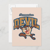 Carte Postale Patch de diable de Tasmanie TAZ™ (Devant / Derrière)