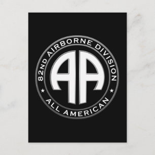 Carte Postale Patch Décontracté de la 82e division aéroportée