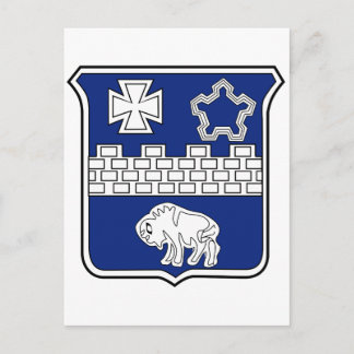 Carte Postale Patch militaire du 17e régiment d'infanterie