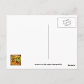 CARTE POSTALE PATCHES DE COEUR (Dos)