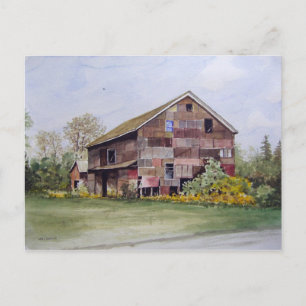 Carte postale Patchwork