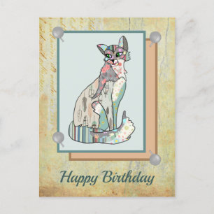 Carte Postale Patchwork