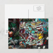 Carte Postale Patchwork of Beads Gamme de cadeaux (Devant / Derrière)