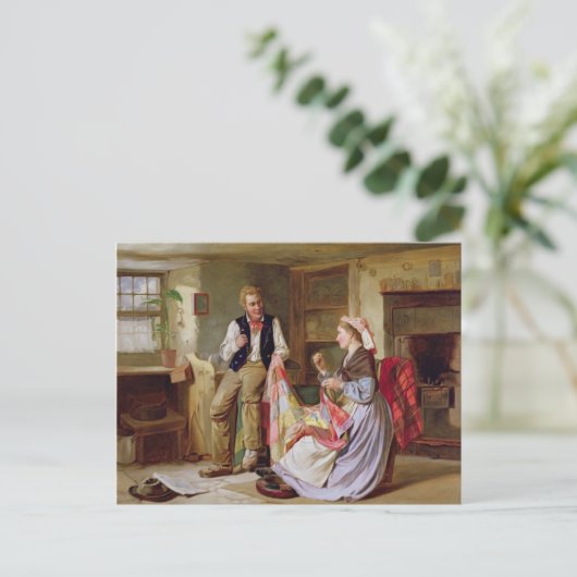 Carte Postale Patchwork Quilt par William Henry Midwood (Debout devant)