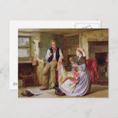 Carte Postale Patchwork Quilt par William Henry Midwood (Devant / Derrière)