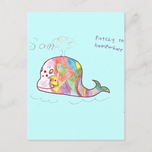 CARTE POSTALE PATCHY L'HUMPWHALE (Devant)