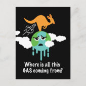 Carte Postale Pâte au méthane de Kangaroo (Devant)