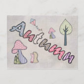 Carte Postale Pâté d'automne (Devant)