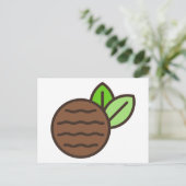 Carte Postale pâte de menthe (Debout devant)