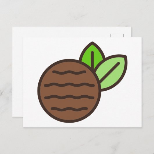 Carte Postale pâte de menthe (Devant / Derrière)