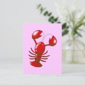 Carte Postale Pâte rouge mignonne (Debout devant)